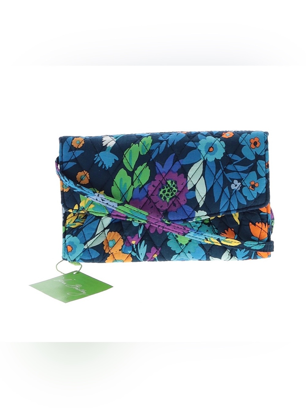 Vera Bradley Strap Wallet .NWT Midnight Blues